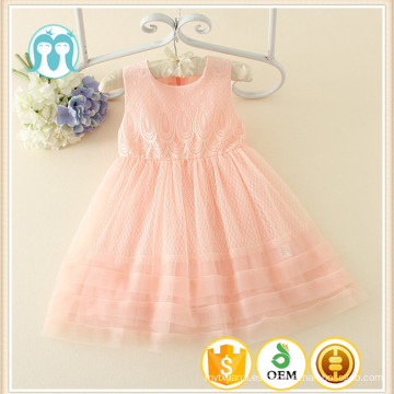 2017 Baby Girls Wedding Dress Boutique niños ropa último vestido diseños fotos